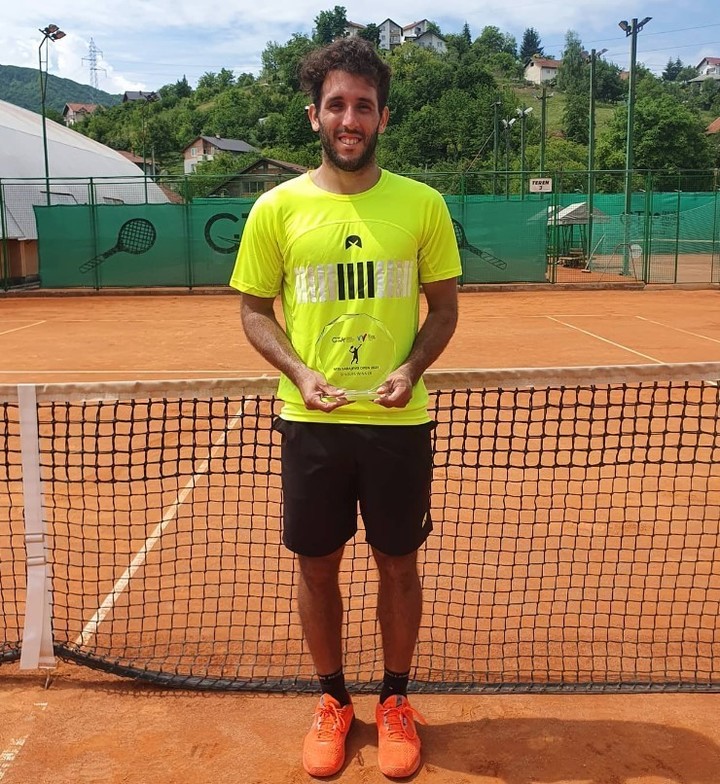 Hernán Casanova jugará su primer cuadro ATP.