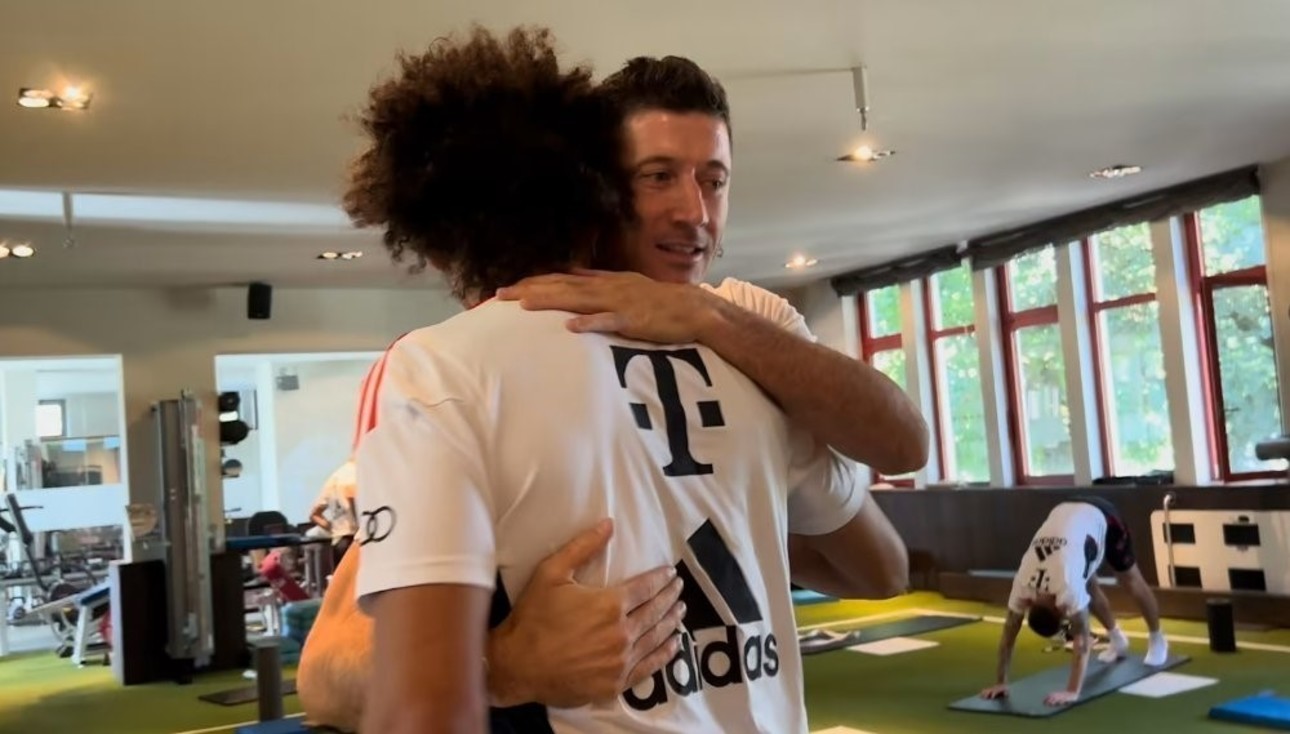 Lewandowski: visita al Bayern y los gritos de los hinchas por el Real Madrid