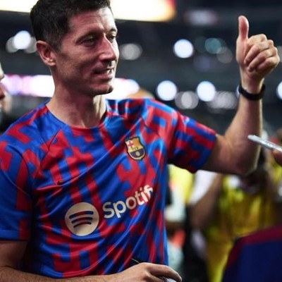 Nuevo delantero del Barca, Robert Lewandowski