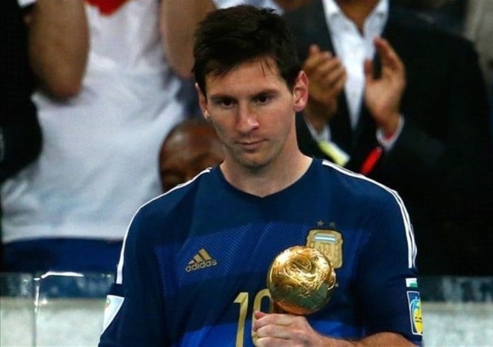 Lionel Messi obtuvo el Balón de Oro del Mundial por su actuación en el torneo de Brasil 2014.