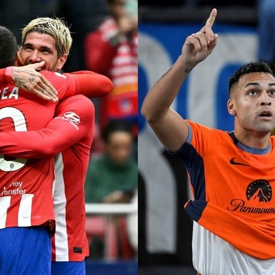 Inter - Atlético de Madrid: el doble cruce de argentinos por octavos de final de la Champions League